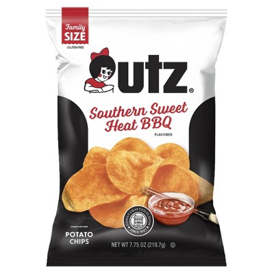 Utz Southern Sweet Heat Flat Chips - 7.75oz