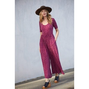 WEST K Women's Jana Short Sleeve Knit Jumpsuit - 1 of 4