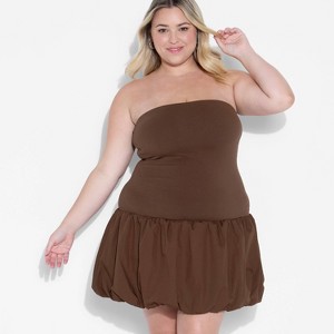 Women's Mini Babydoll Dress - Wild Fable™ - 1 of 3