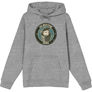 No Bedtime Here
 Adult Long Sleeve Hoodie - 1 of 3