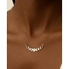 Molenia Celestial Moon Necklace for Women, 14K Gold Plated Moonstone New Full Moon Phase Lunar Pendant Chain Necklace Boho Spiritual Jewelry - 2 of 4