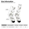 Arrangement Of Dinosaurs Women Printed Crew Socks Funny Funky Socks Soft Polyester Novelty Gifts for Artists Men - 2 of 4