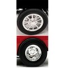"Drag" Wheel and Tire Set of 4 pieces from 1961 Chevrolet Corvette Gasser for 1/18 Scale Models by ACME - 3 of 4