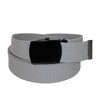 CTM Fabric Big & Tall Adjustable Belt with Black Buckle - 3 of 4