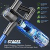 MAMNV Cordless Stick Vacuum Cleaner with 2-in-1 Brushes For Carpet/Hard Floor 2 Speeds Floor Vacuum, HEPA Filter, Blue - 4 of 4