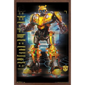 Trends International Hasbro Transformers: Bumblebee - Glitch Framed Wall Poster Prints - 1 of 4