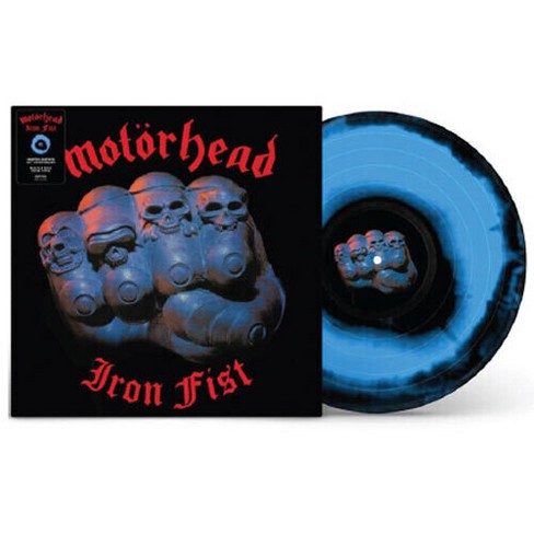 Motorhead Iron Fist Cherrywood Gold LP Record Signature Display M4