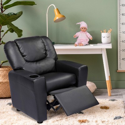 Home Imports Emporium Kids Recliner Chair with Footrest & Cupholders