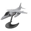 Skill 1 Model Kit Harrier Jump Jet Snap Together Painted Plastic Model Airplane Kit by Airfix Quickbuild - 2 of 4