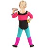HalloweenCostumes.com Toddler 80's Workout Girl Costume - 4 of 4