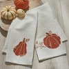 Split P Gourd Foil Printed Towel Set of 2 - image 2 of 3