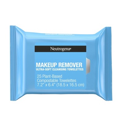 Neutrogena Facial Cleansing Makeup Remover Wipes - 25ct : Target