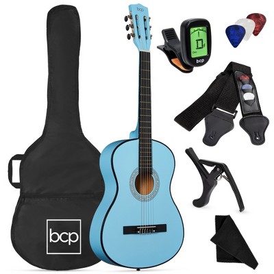 Best Choice Products 38in Beginner Acoustic Guitar Starter Kit w/ Gig Bag, Strap, Strings