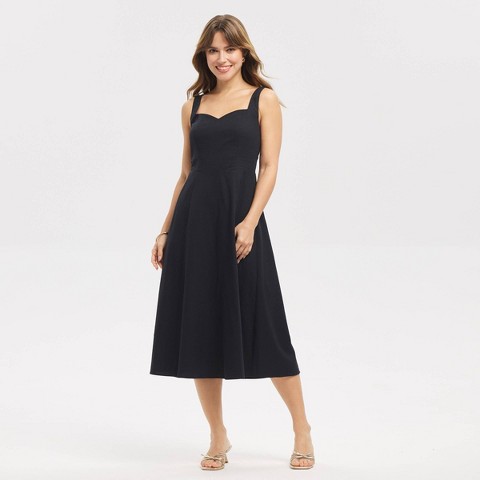 Женские платья A New Day Women's Midi Dress - A New Day™ Black M