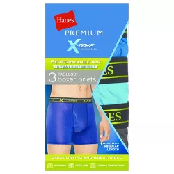 Hanes Premium Men's Performance Ultralight Boxer Briefs Colors Vary - S