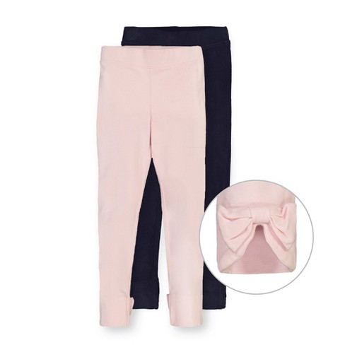 4-pack cotton jersey leggings - Pink/Light pink - Kids