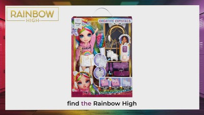 Rainbow High - Creative Crystals Poupée Skyler avec Accessoires à Fabriquer | Smyths Toys France