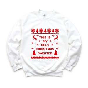 Simply Sage Market Ugly Christmas Sweater Sweatshirt - 1 of 4
