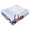Cartoon Network Powerpuff Girls Protectors Of Townsville Silk Touch Throw Blanket 50x60 Inches - 4 of 4