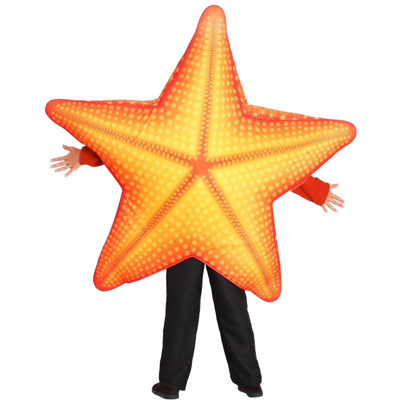 HalloweenCostumes.com One Size Fits Most  Starfish Costume For Child, Orange, 1 of 2