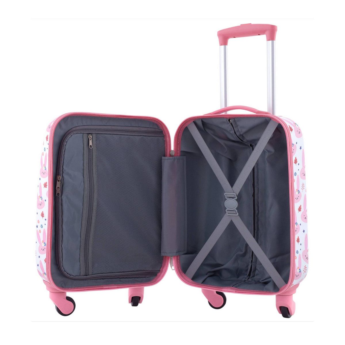 Travelers Club Kids' 5pc Hardside Checked Spinner Luggage Set - thumbnail 6