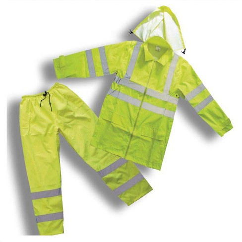 The Weather Company Golf Mens Womens Sz XS Rain Suit Jacket Pants 68001 057  Hunter Green 