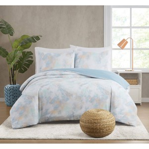Truly Soft Hannah Watercolor Duvet Cover Set - 1 of 4
