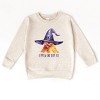 The Juniper Shop Chick Or Treat Watercolor Distressed Toddler Sweatshirt - 2 of 4