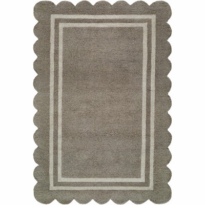 Hauteloom Chogan Wool Living Room, Bedroom Area Rug - Contemporary