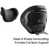 Cicido+ Car Seat Back Support Lumbar Pillow Support with Memory Foam Black - 4 of 4