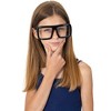 Skeleteen Children's Oversized Thick Costume Glasses - Black - 2 of 3