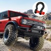 VEVOR 5/8" D-Ring Shackle, 4 Pack Alloy Steel Shackles 28660 lbs (13 Ton) Break Strength with 3/4" Screw Pin, Heavy Duty Off Road Vehicle Recovery - 2 of 4