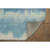Danton Washable Outdoor Rug Ivory/Blue - Linon - 4 of 4