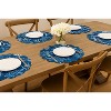 C&F Home Marley Cove Blue Sea Turtles Quilted Scalloped Placemats, Set of 6, 17" - 3 of 3