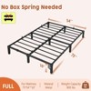 6 Inch Tiwn Bed Frame, Heavy Duty Metal Platform Bed Frame with Durable Iron Slat Support and Legs - 2 of 4