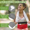 Unique Bargains Moisture Wicking Elastic Breathable Phone Holder Running Belt - 3 of 4