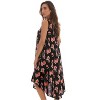 Riviera Sun Womens Floral Print Summer Dress - Beach Cover Up Sundress - Dresses for Women - 2 of 3