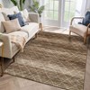 Modern Abstract Machine Washable Area Rugs for Living Room Ultra Soft Non Slip Low Pile Carpet for Bedroom Dining Room - 3 of 4