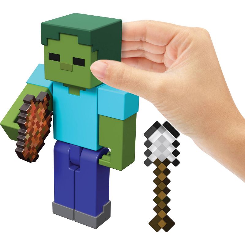 Minecraft Zombie Action Figure, 3 of 7