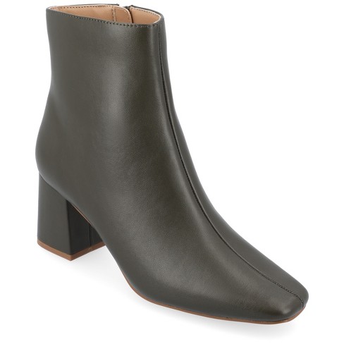 Journee Collection Women's Haylinn Booties Black Size 8.5 M