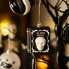 70-pc Halloween Christmas Tree Ornaments Set, Black & White Gothic Ornaments| Ornamentallyyou - 4 of 4