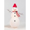 Everstar Set Of 2 Pop Up Snowmen Sculpture, White - 4 of 4