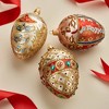 Miss Christmas 5.0 Inch Elegant Viennese Pattern Fabrege Egg Christmas Tree Ornament , Christmas Decor Christmas, Easter, Seasonal (1PC) - 4 of 4