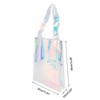 Unique Bargains Holographic Reusable Gift Bag Multicolor 1Pc - 3 of 4
