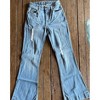 Women's Jennifer Sugar Fade Flare Jeans - KIMES - 4 of 4