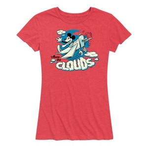 Women's - Disney - Above The Clouds Short Sleeve Graphic T-Shirt - 1 of 4
