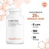 SuperSmart Ursolic Acid 300mg per Day (Well-Tolerated) - Rosemary Leaf Extract Supplement | Non-GMO & Gluten-Free - 180 Vegetarian Capsules - 4 of 4