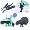 INFURNIC Bicycles, 7 Speed Bicycles, Beach Cruiser Bike with Wide Wheels, Green, 69.29"*28.32"*43.2" - 4 of 4