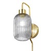 32" Otto Retro Wall Sconce Smoke - River of Goods - 3 of 4