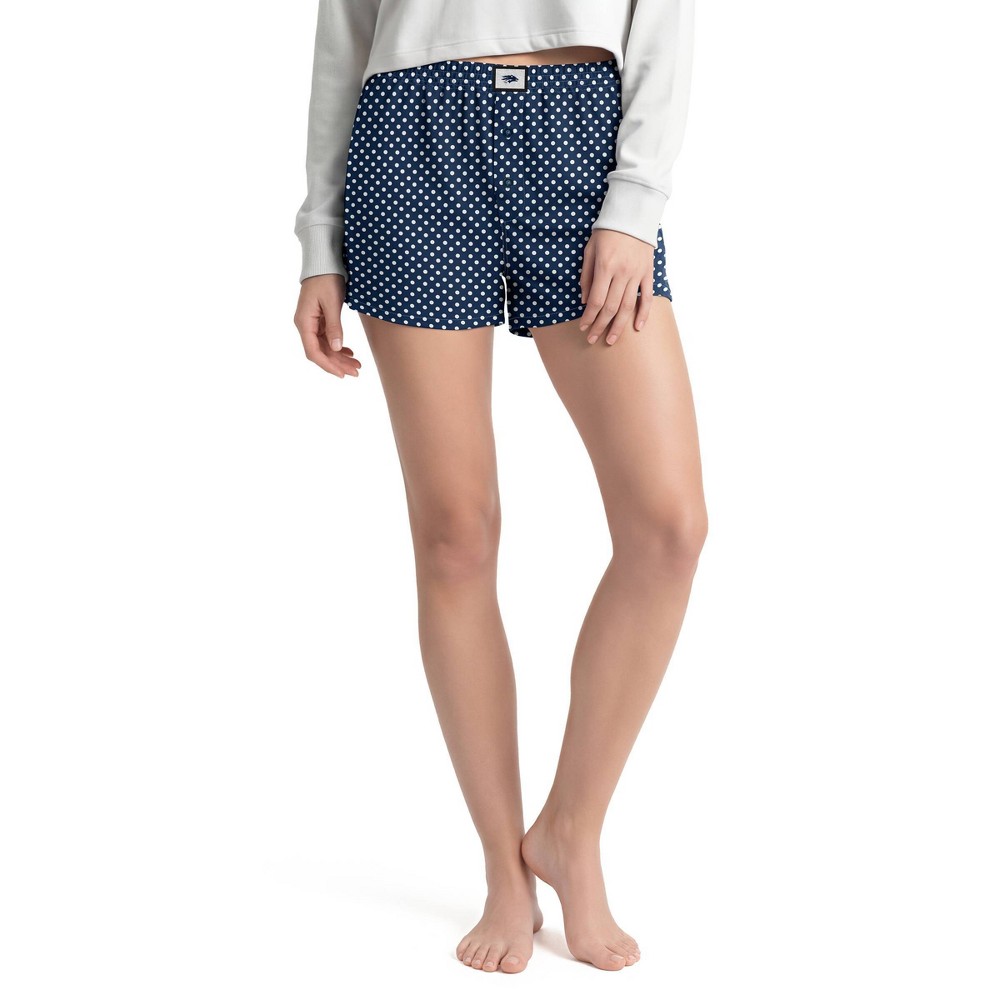 NCAA Nevada Wolf Pack Women's Polka Dot Shorts - S